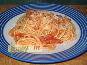 Amatrice Spaghetti (Spaghetti all'amatriciana) | Pasta recipes