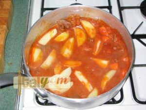 Beef stew with potatoes (Spezzatino con patate) | Meat Recipes