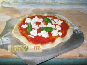 Italian pizza with biga fresh dough - pizza margherita my way | Pizza recipes Biga