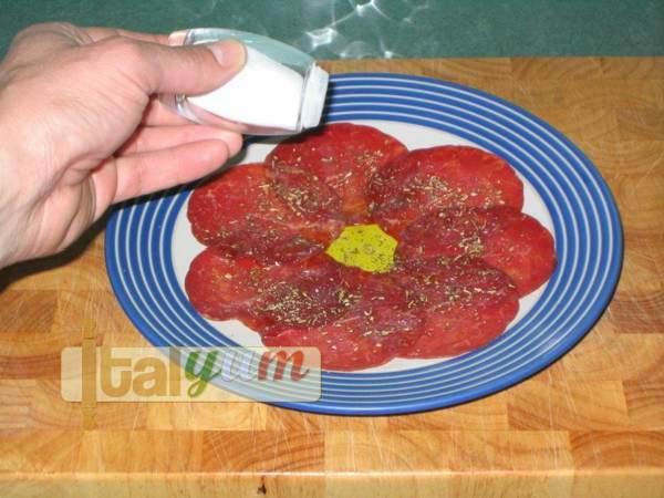 Bresaola with lemon and oregano | Meat Recipes