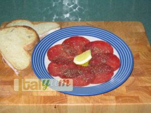 Bresaola with lemon and oregano | Meat Recipes