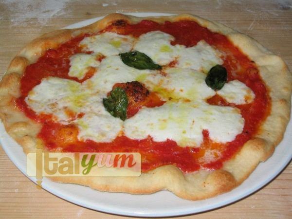 Italian pizza with biga fresh dough - pizza margherita my way | Pizza recipes Biga