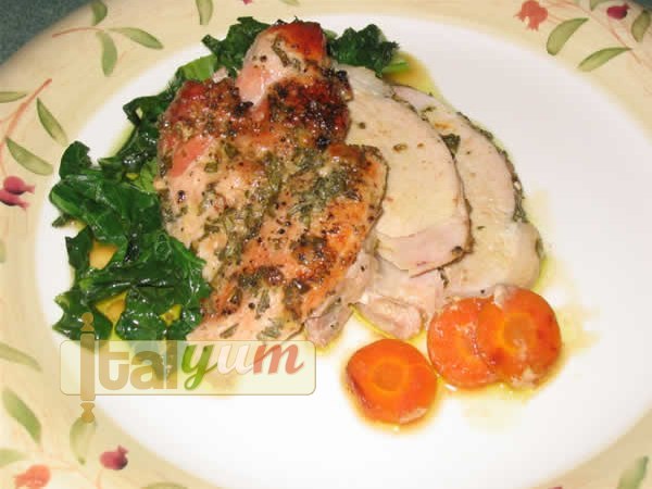 Roast pork leg joint (Arrosto di maiale) | Meat Recipes