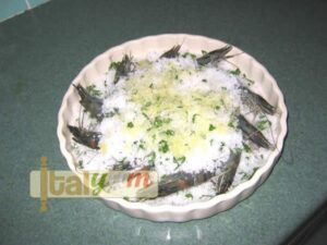 Tiger prawns cooked in sea salt (Mazzancolle al sale) | Seafood recipes
