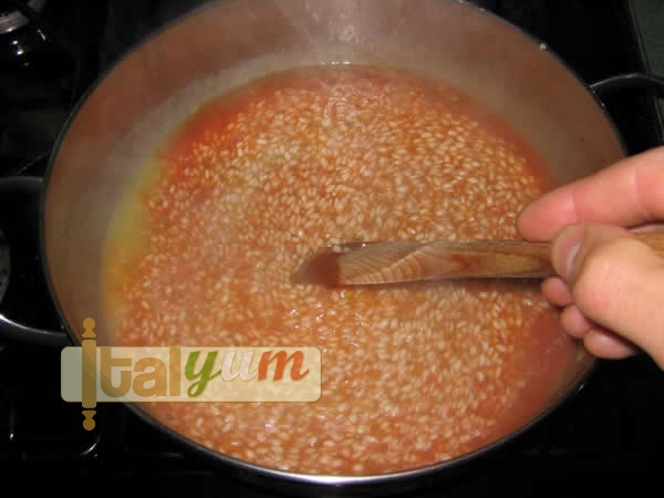 Crab meat risotto (Risotto alla polpa di granchio) | Risotto recipes