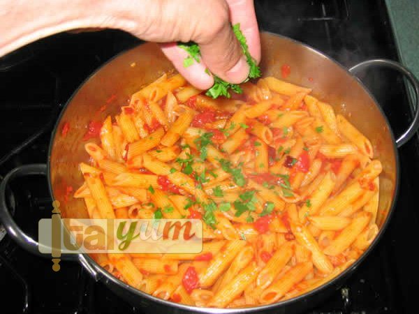 Fiery Penne Pasta (Penne all'arrabbiata) | Pasta recipes