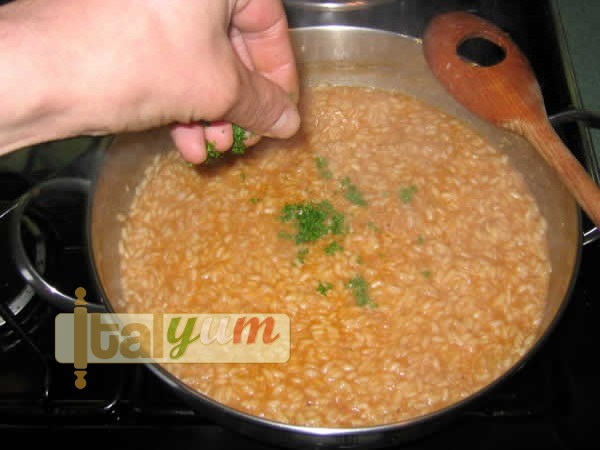 Crab meat risotto (Risotto alla polpa di granchio) | Risotto recipes