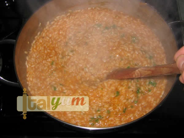 Crab meat risotto (Risotto alla polpa di granchio) | Risotto recipes