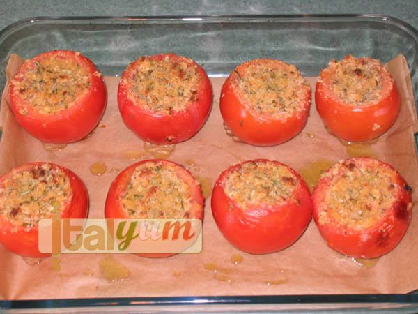 Stuffed tomatoes (Pomodori ripieni) | Vegetable recipes