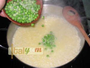 Pea risotto (risotto con i piselli) | Risotto recipes