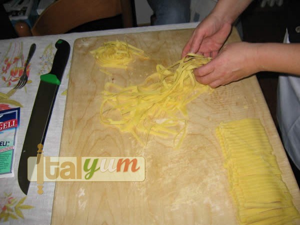 Homemade tagliatelle | Pasta recipes