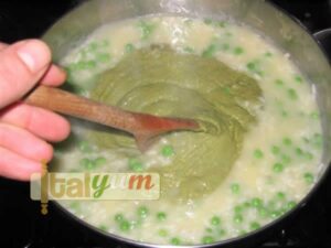 Pea risotto (risotto con i piselli) | Risotto recipes