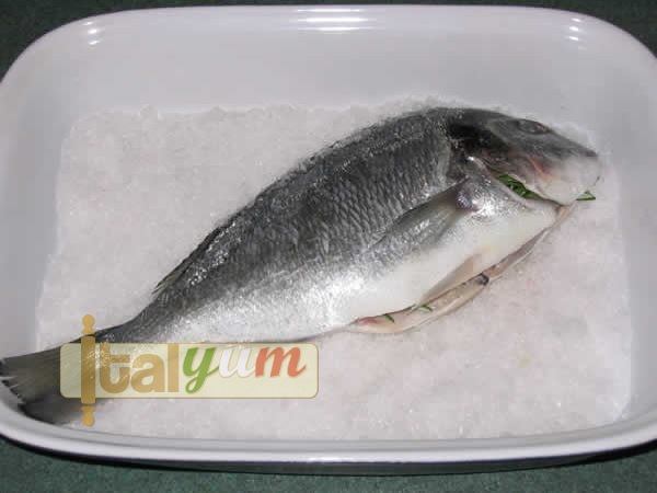Sea Bream cooked in sea salt (Orata al sale) | Seafood recipes